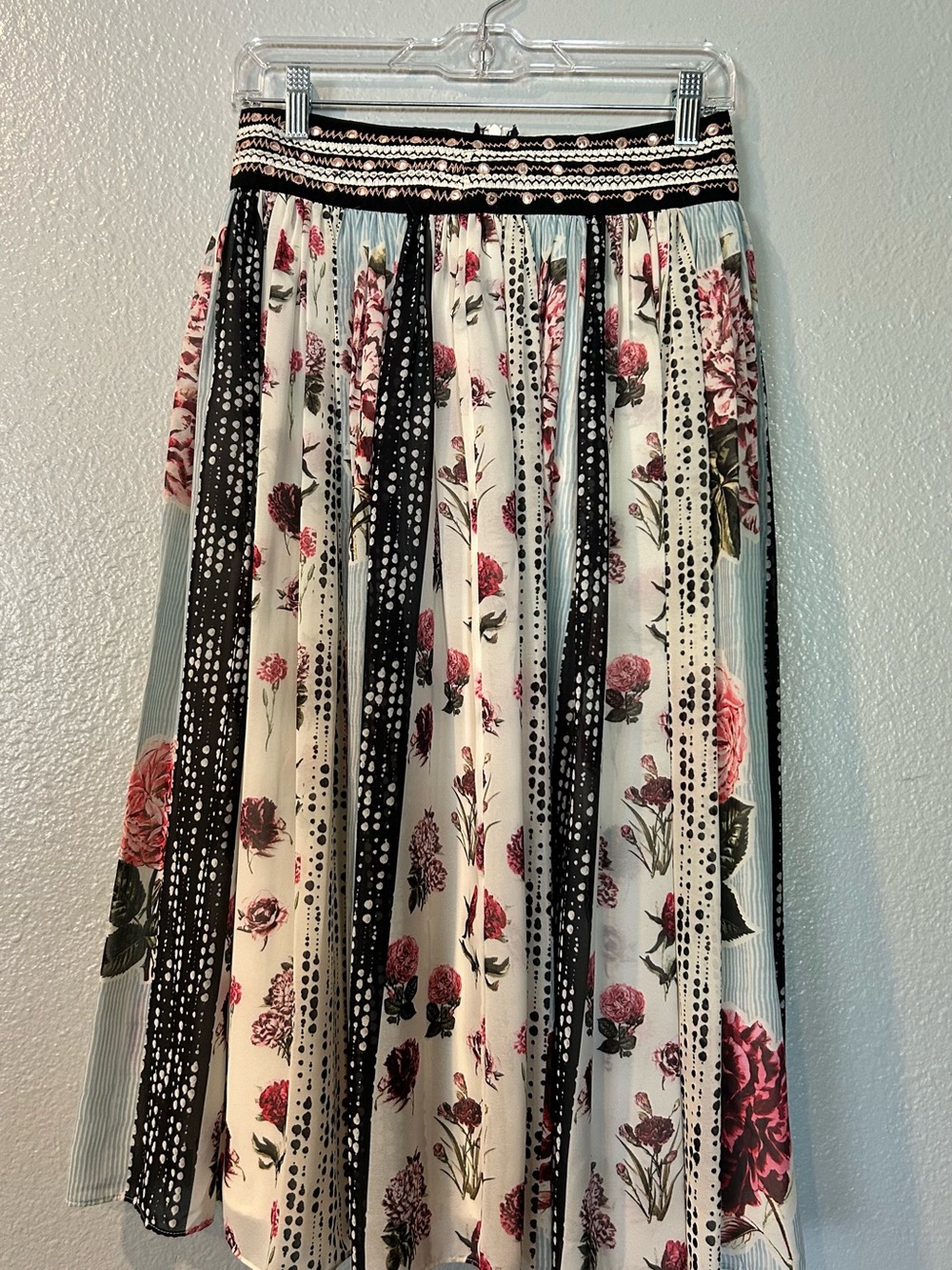 Anthropologie Verb by Pallavi Singhee Condorcet Floral Skirt Size 00